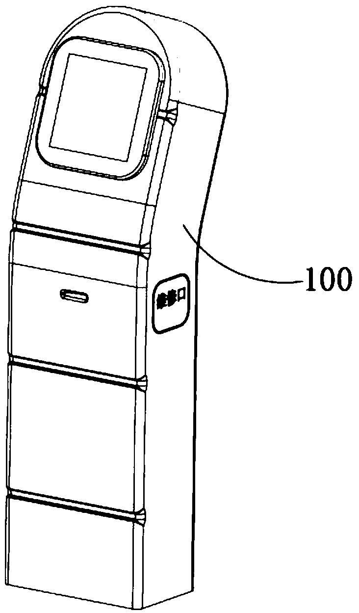 Adaptive automatic docking mobile phone charging station for shared charging of smart phone in public places