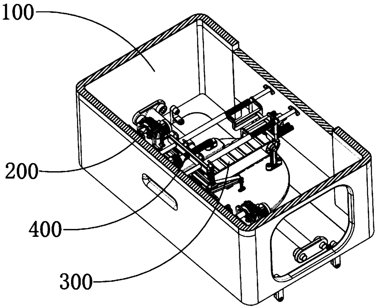 Adaptive automatic docking mobile phone charging station for shared charging of smart phone in public places