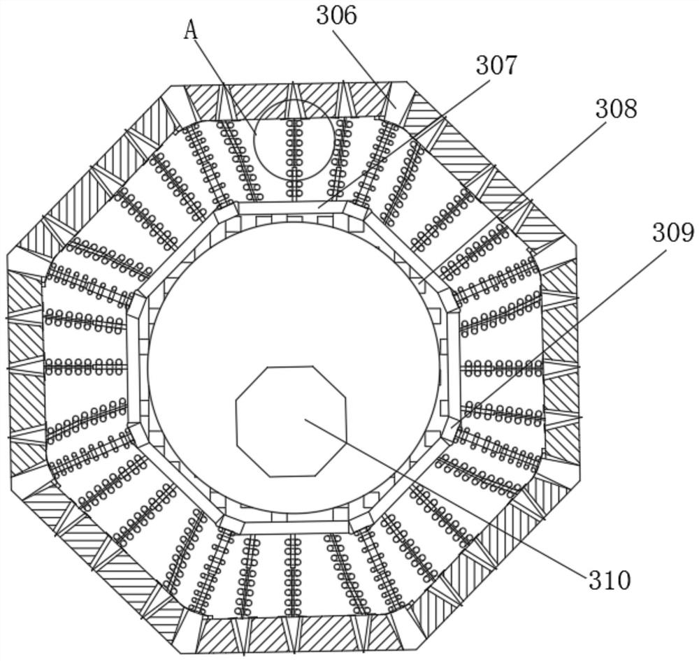 An amplitude type scorpion milling device