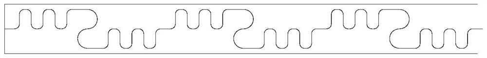 Washable electronic tag integrated with RFID antenna and manufacturing method of washable electronic tag