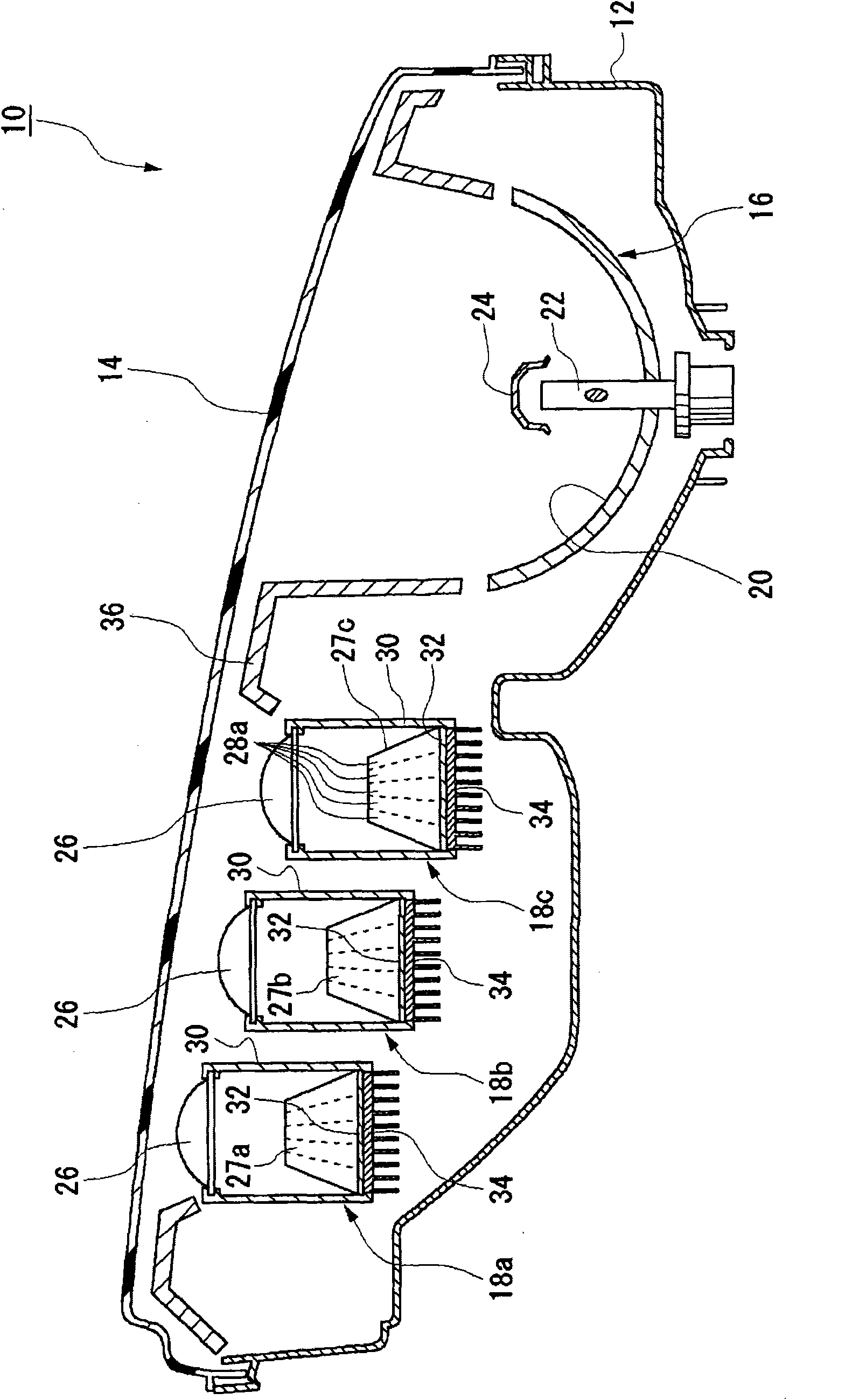 Automotive headlamp apparatus and control method thereof