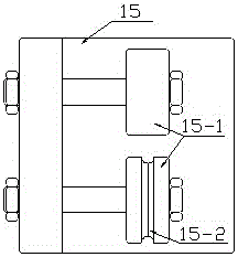 A device for straightening wire rope with split strands