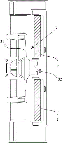Induced-draft type vertical air conditioner and air mixing method