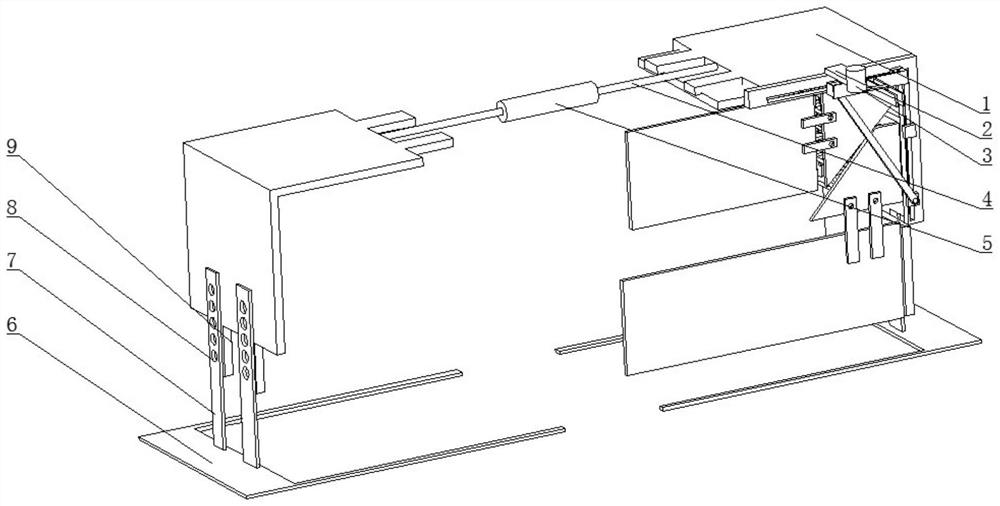 A computer case cleaning device