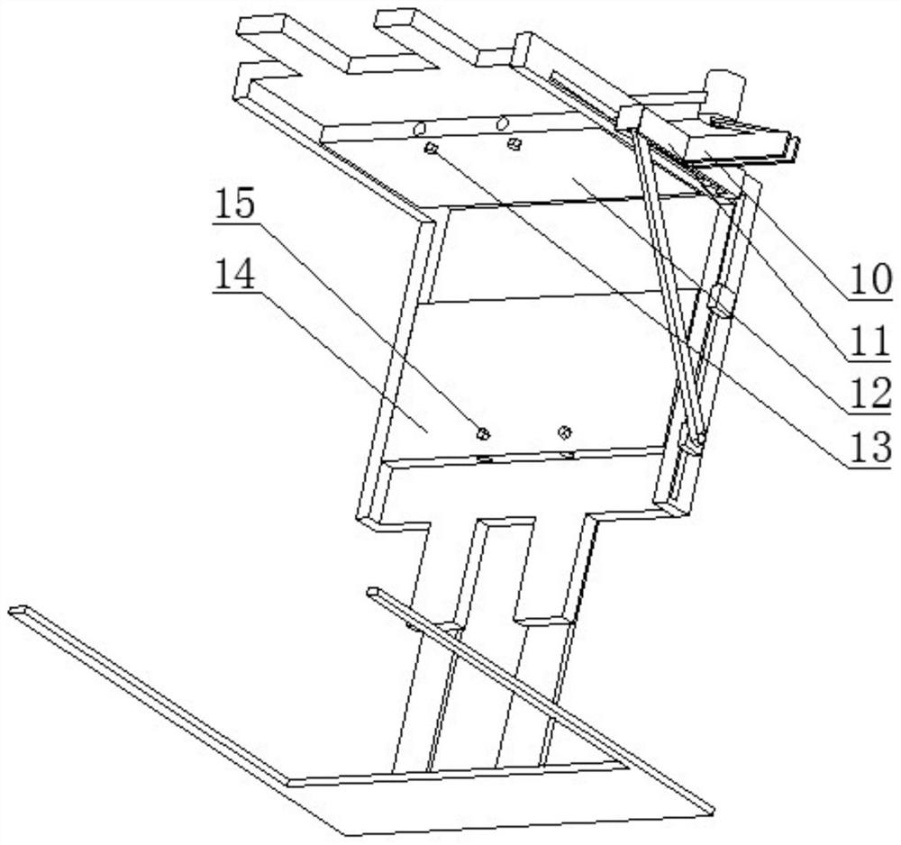 A computer case cleaning device