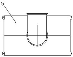 Exhaust fume collecting hood for robot and common welding station