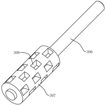 Air-assisted actinidia chinensis pollination device