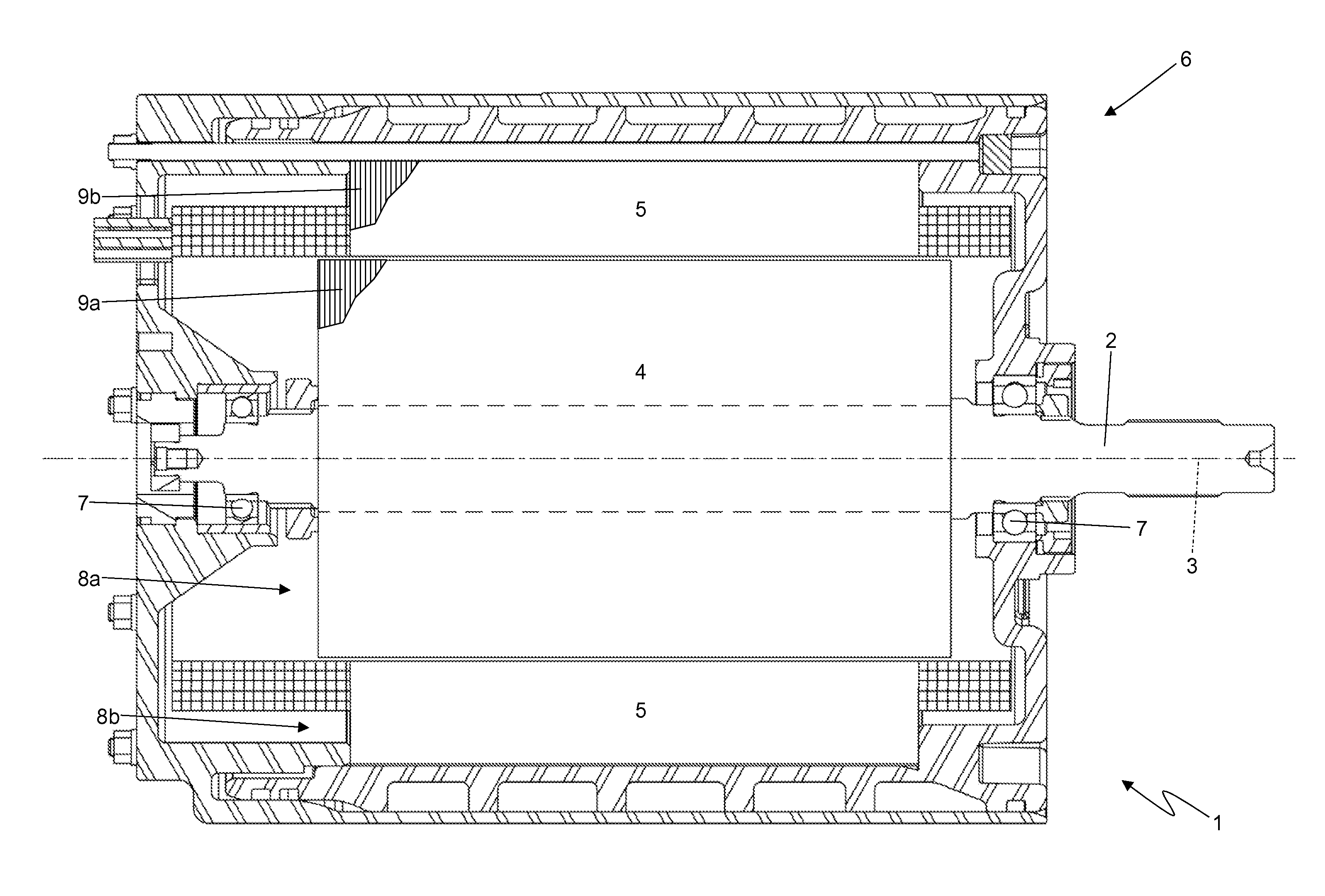 Method for building magnetic core including laminations bound into packs for electrical machine