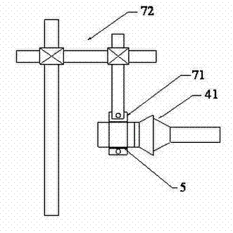 Real time monitoring method for resin rheological property under action of ultrasound, and apparatus thereof