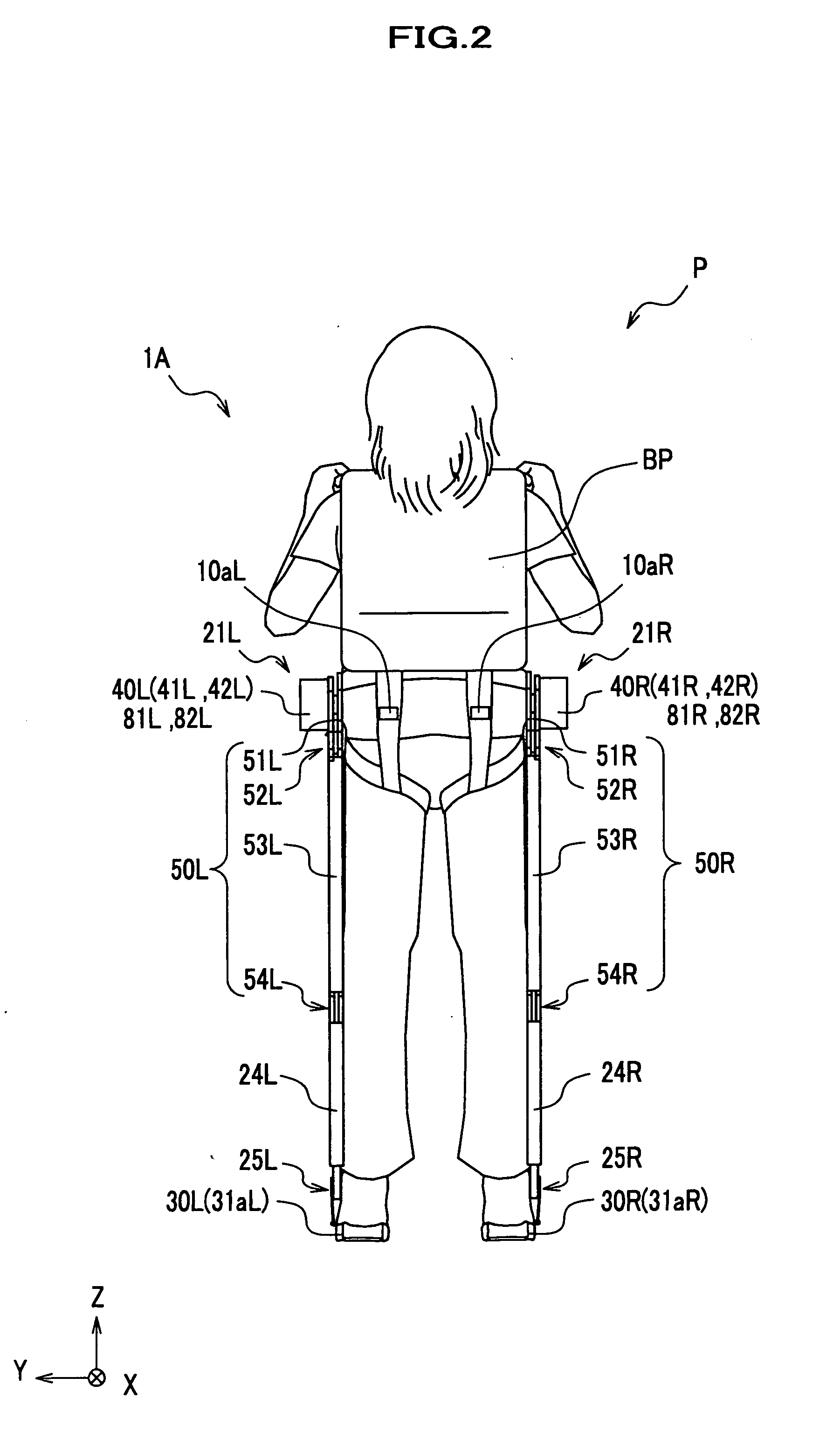 Apparatus for assisting limb and computer program