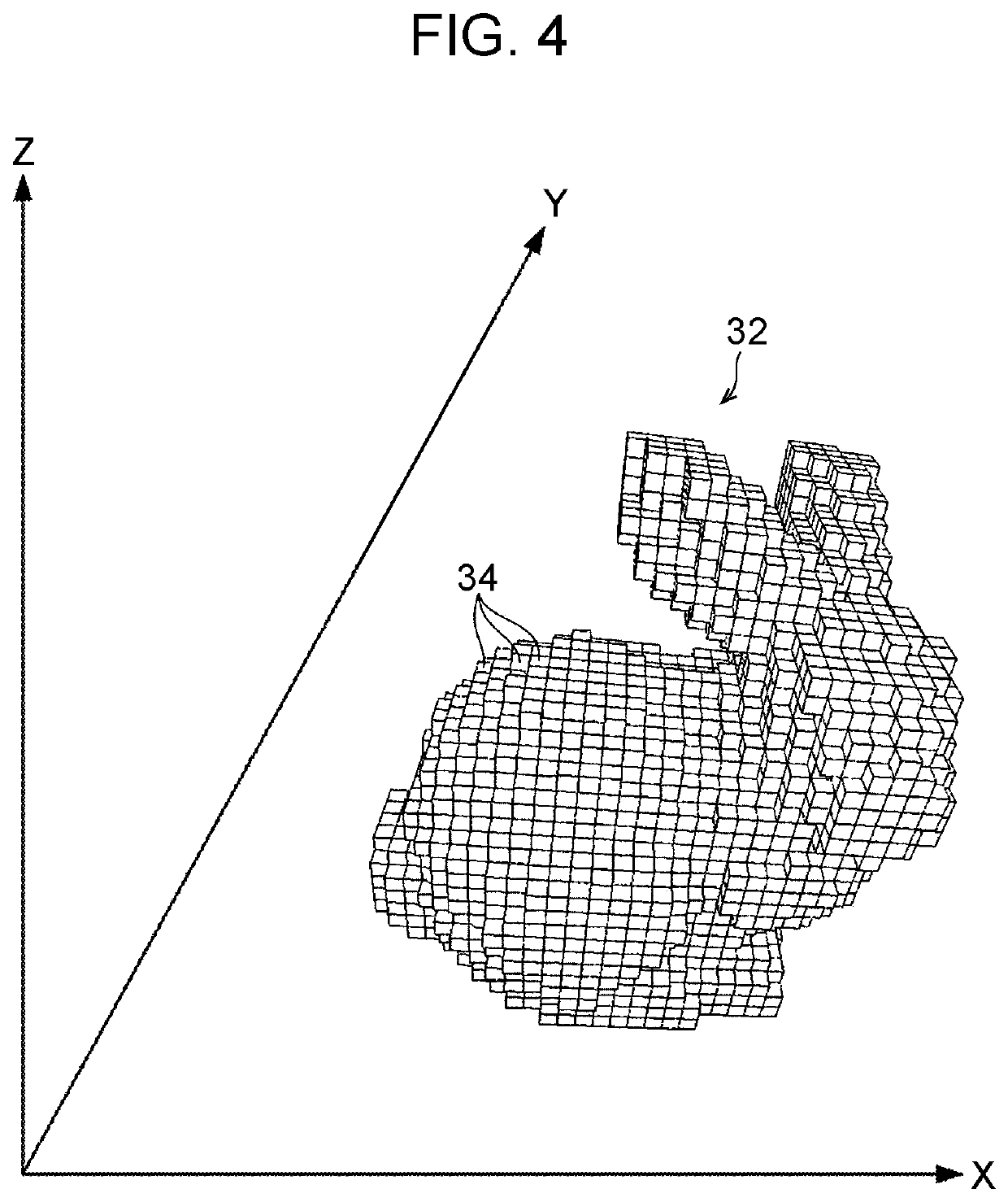 Three-dimensional object data generation apparatus, three-dimensional object forming apparatus, and non-transitory computer readable medium