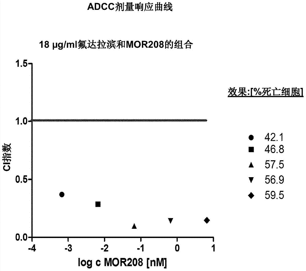 Combination therapy with anti-CD‑19 antibodies and purine analogues