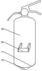 Impact fire extinguisher