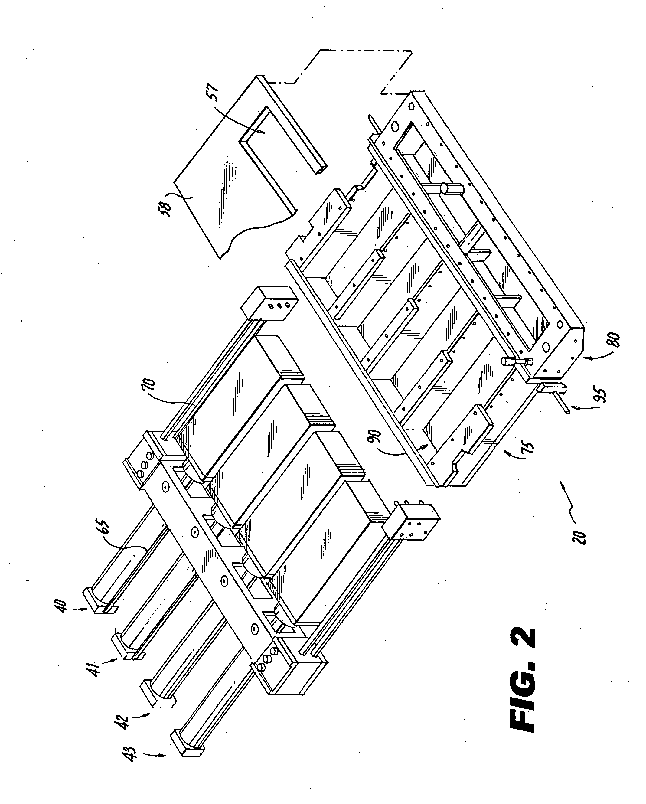 Method and system for controlling product flow on a food product molding machine