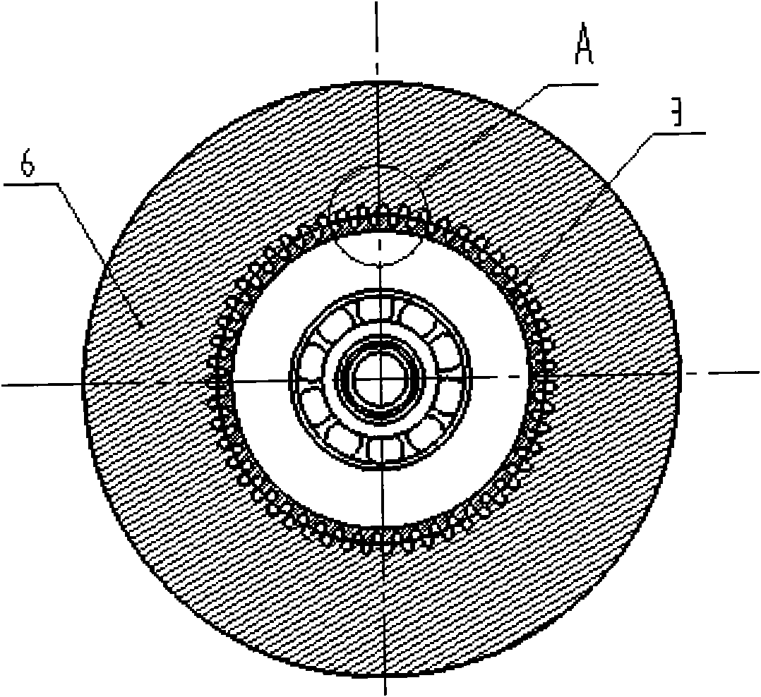 High pressure resistant rotary electromagnet with low inertia