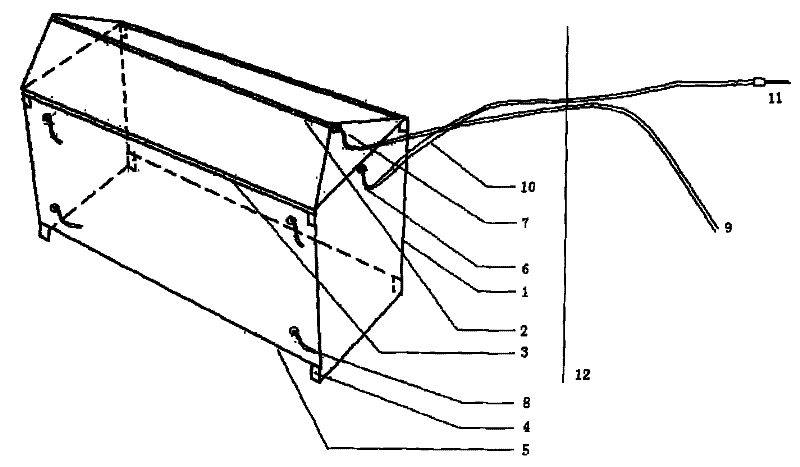 Atmosphere controlling device for controlled atmosphere storage of fruit