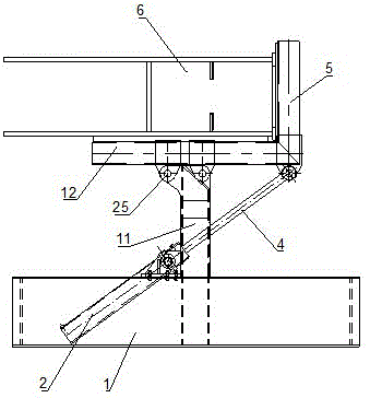 A hydraulic turning tool for large rods