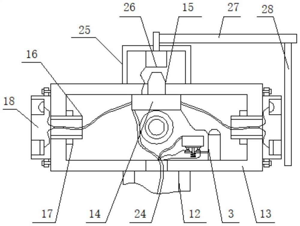 Antitheft warning photoelectric fence