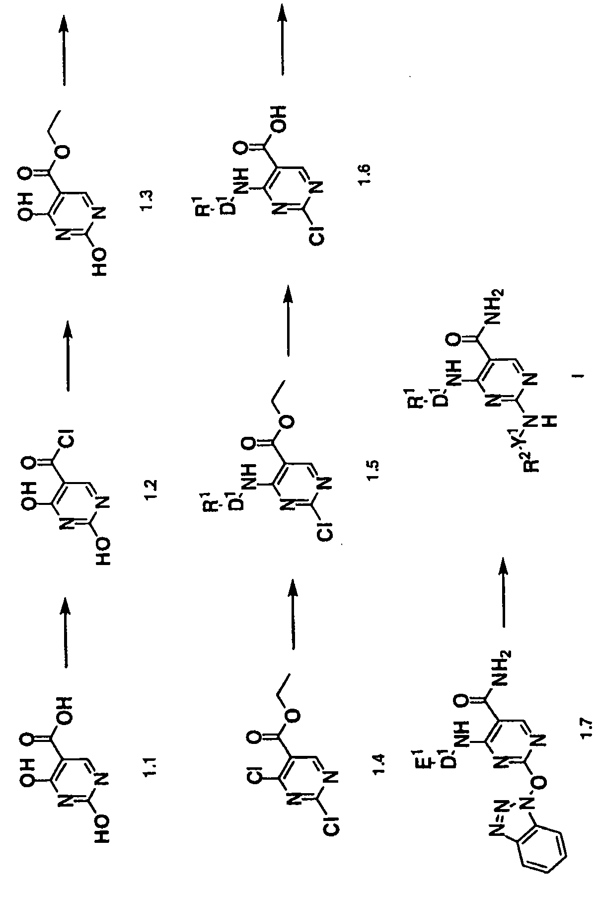 2, 6-diamino- pyrimidin- 5-yl-carboxamides as SYK or JAK kinases inhibitors
