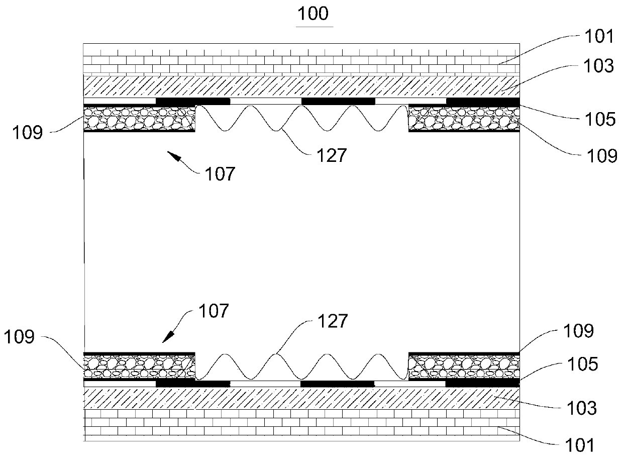 Prefabricated lining structure and tunnel for tunnels spanning large-scale active fault zones in strong earthquake areas