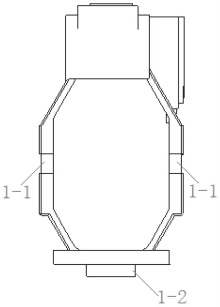 A kind of pitching frame component assembly method and its assembly tooling