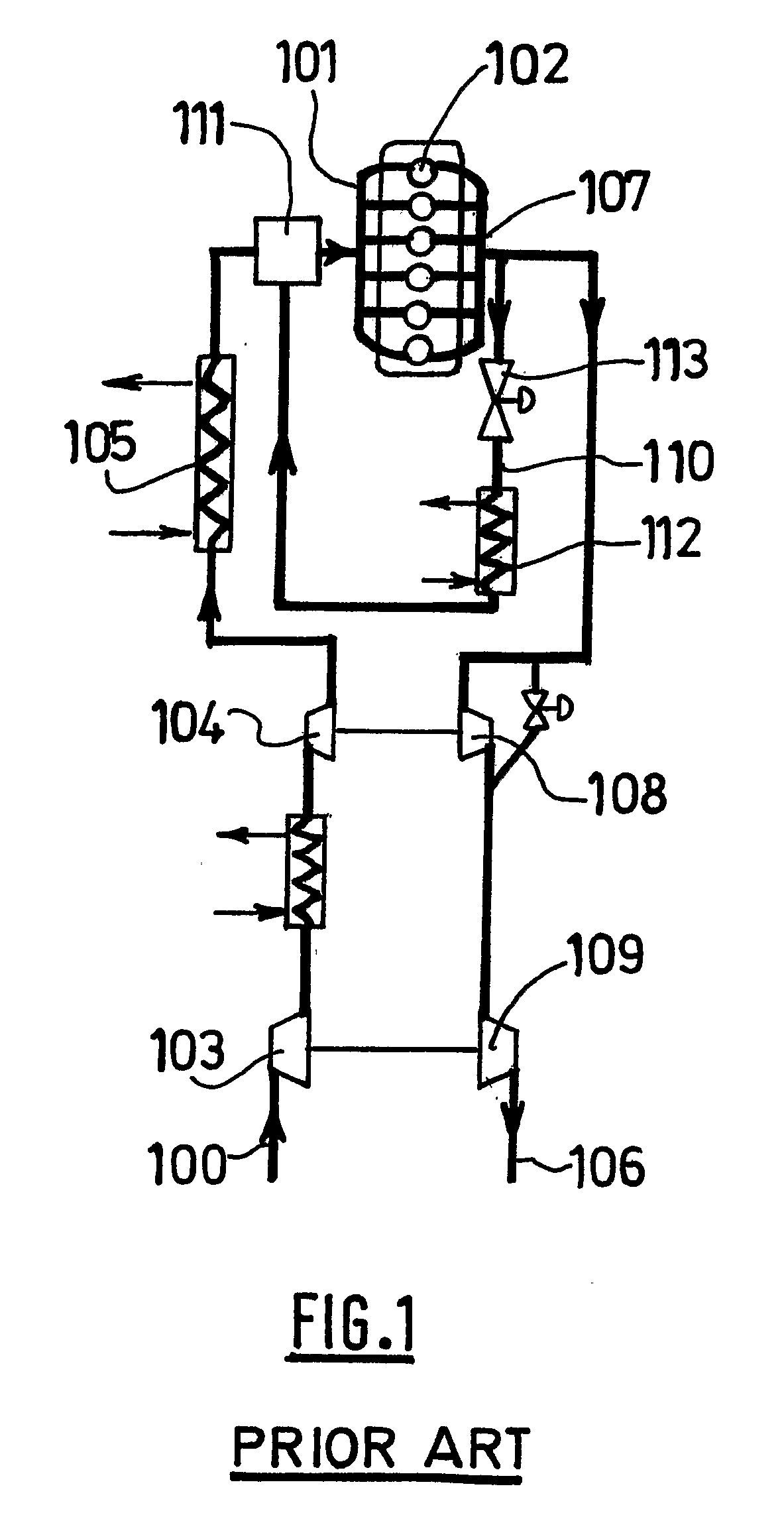 Internal combustion engine comprising an exhaust gas recirculation system