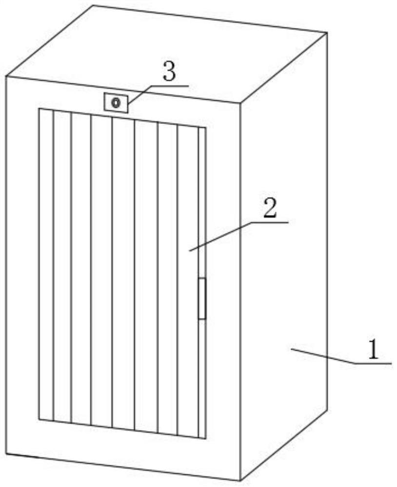 Public indoor intelligent disinfection and sterilization device for epidemic prevention