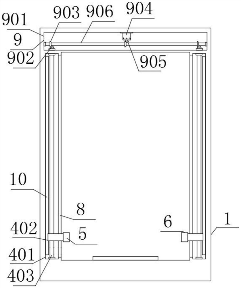 Public indoor intelligent disinfection and sterilization device for epidemic prevention