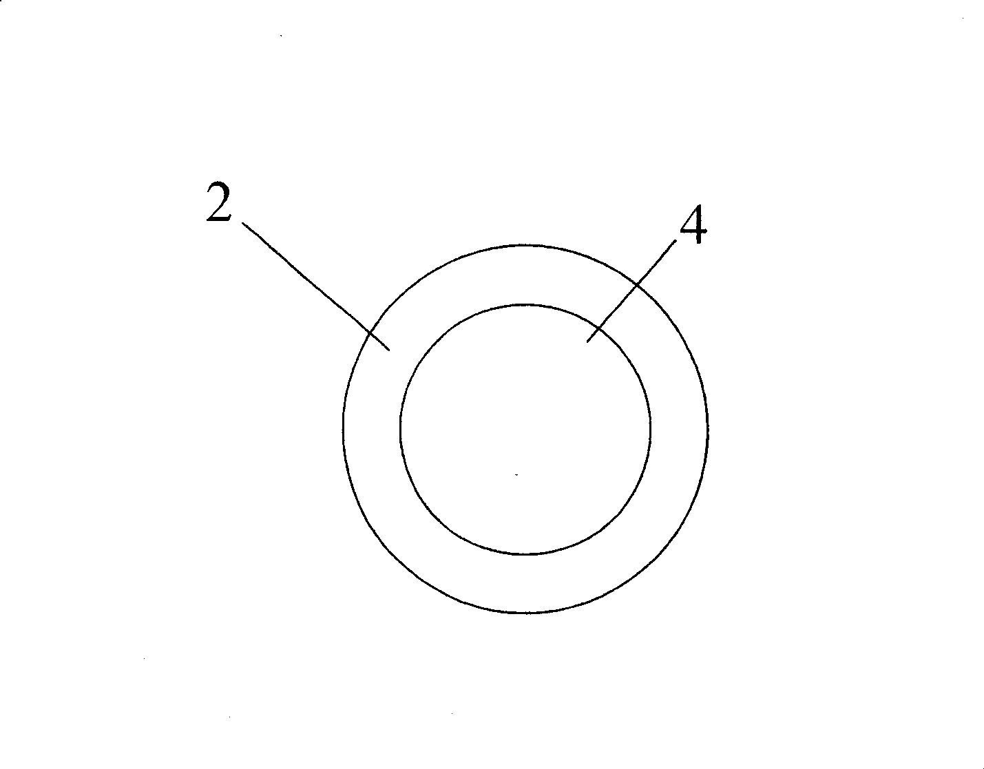 Visible stones discharging instrument electrode probe and using method thereof