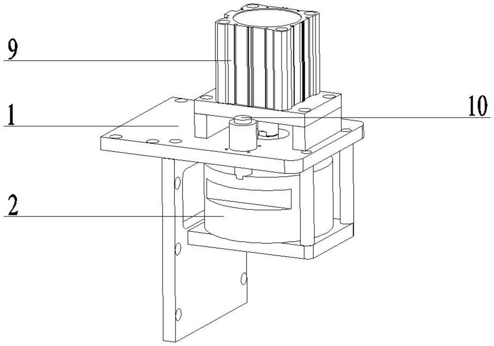 Pilot valve copper pipe riveting device