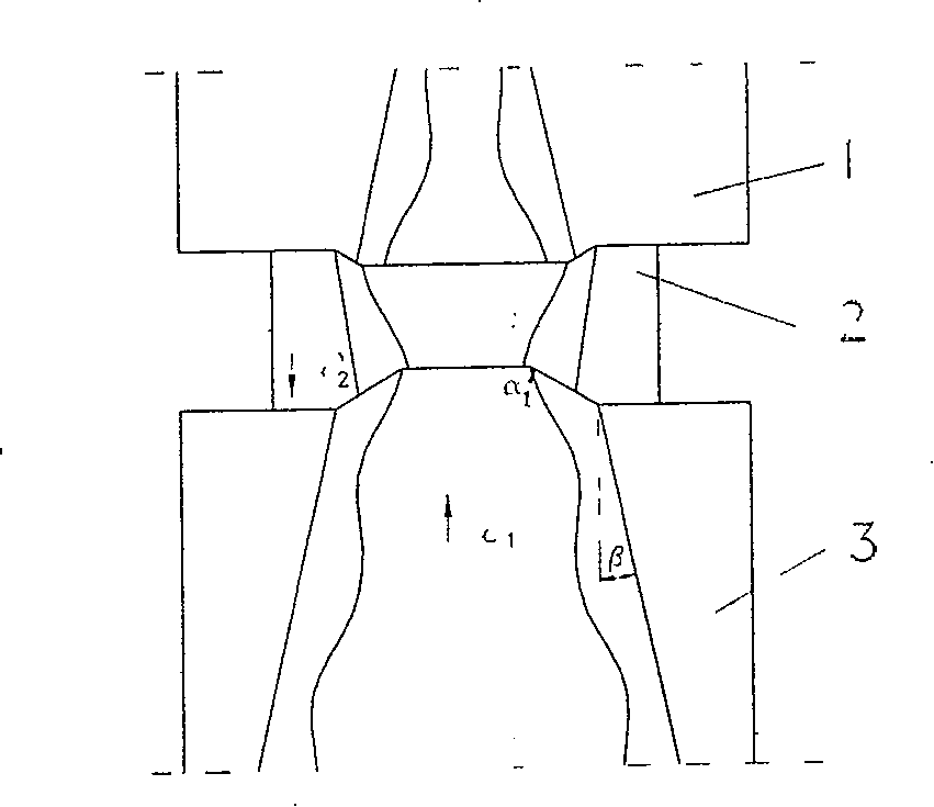 Roller type wedge cross-rolling process of shaping eccentric stepped shaft