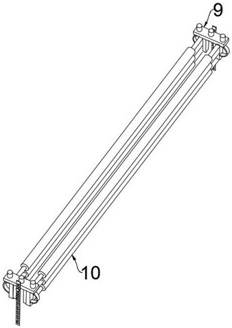 A cut-to-length device for household textile thin cloth production