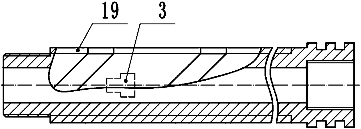 Reciprocating and rotating two-way displacement device