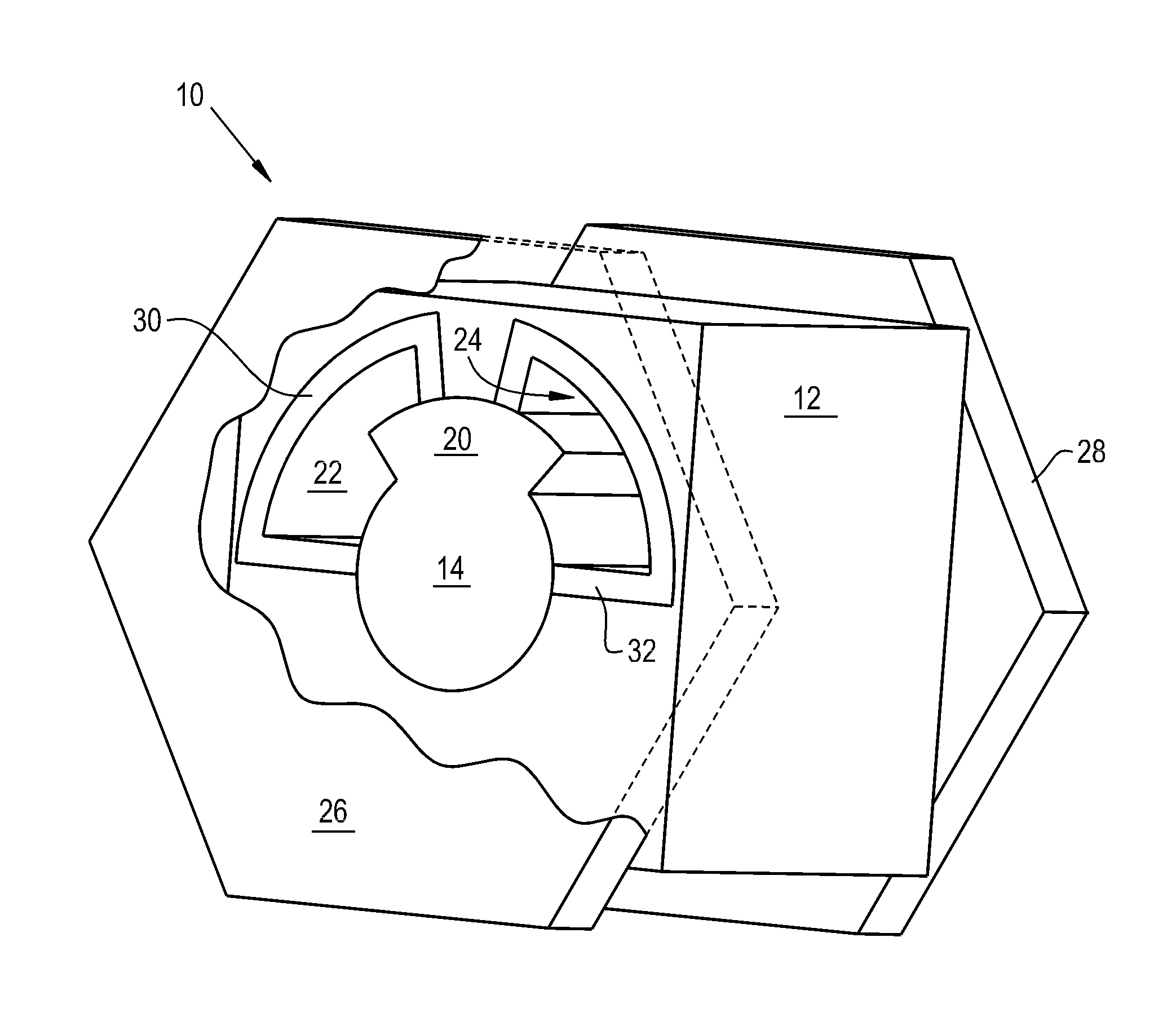 Rotary vane actuator seal