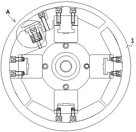 A double-clamping coiling device for cold-rolled narrow steel strip