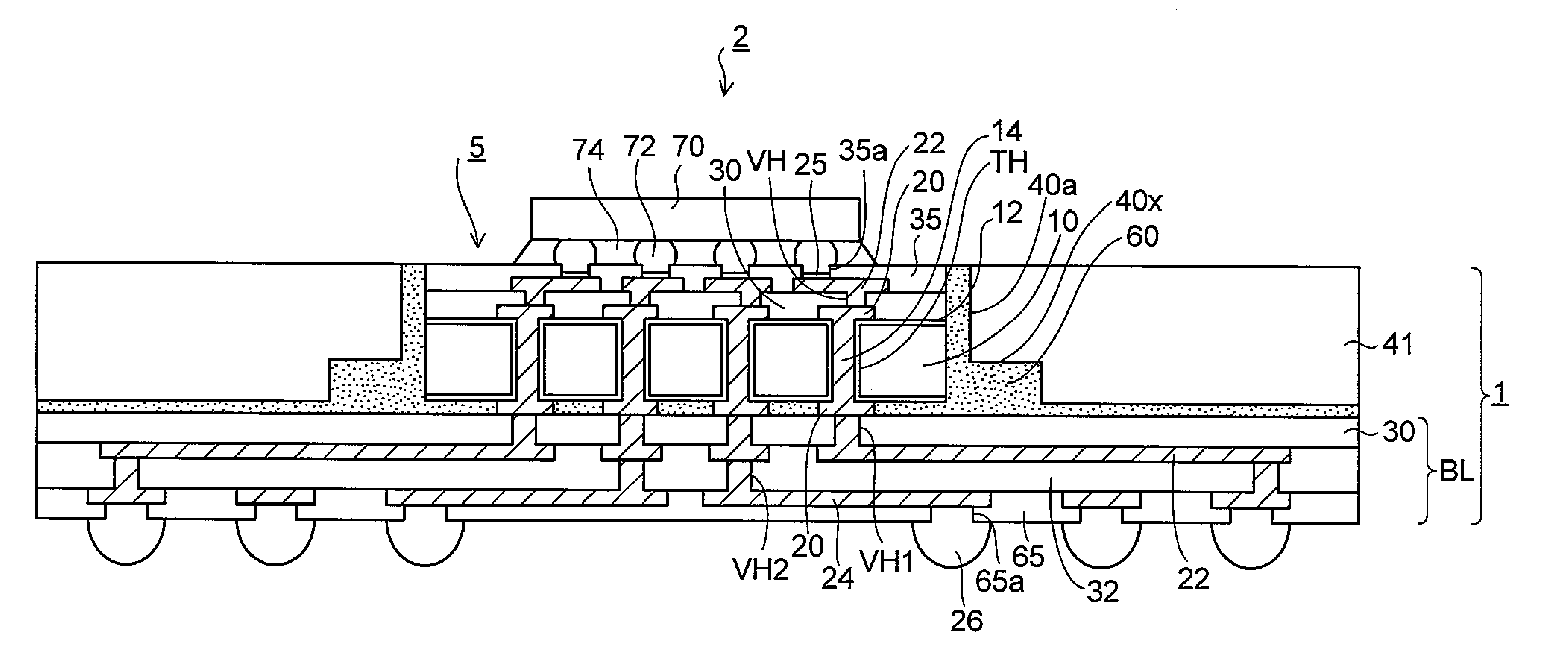 Wiring substrate and electronic component device