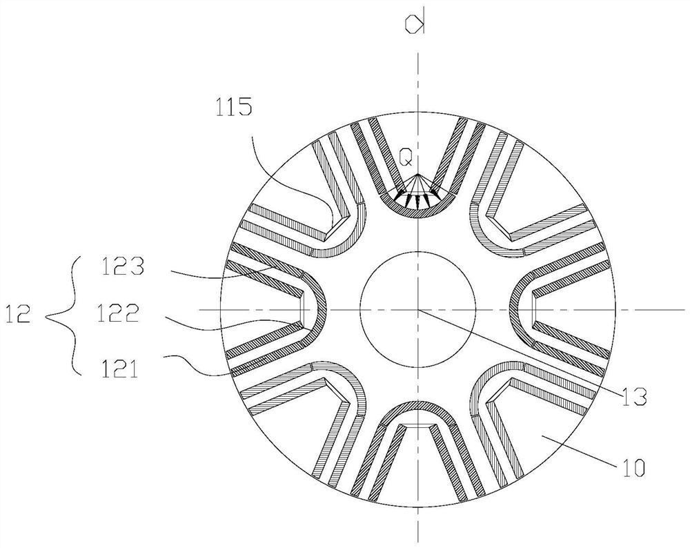 Rotor structure, permanent magnet assisted synchronous reluctance motor and electric vehicle