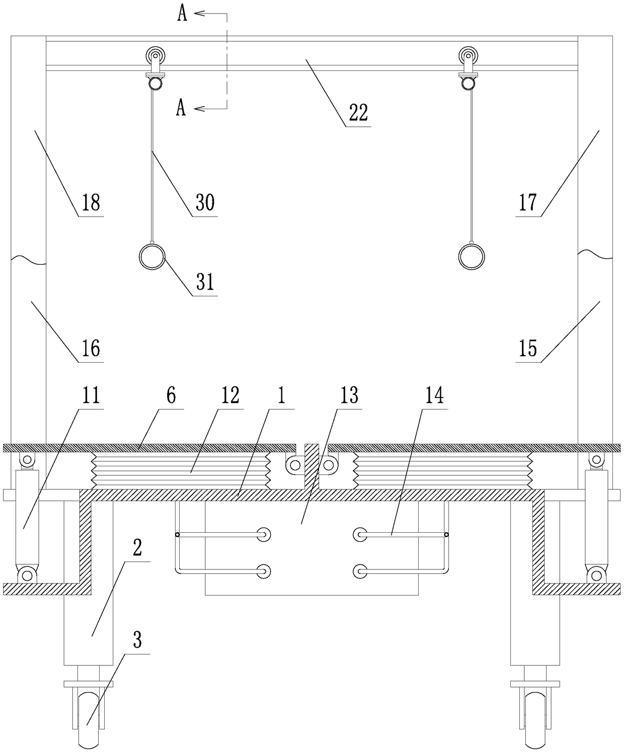 Multifunctional bed capable of assisting patient to roll over