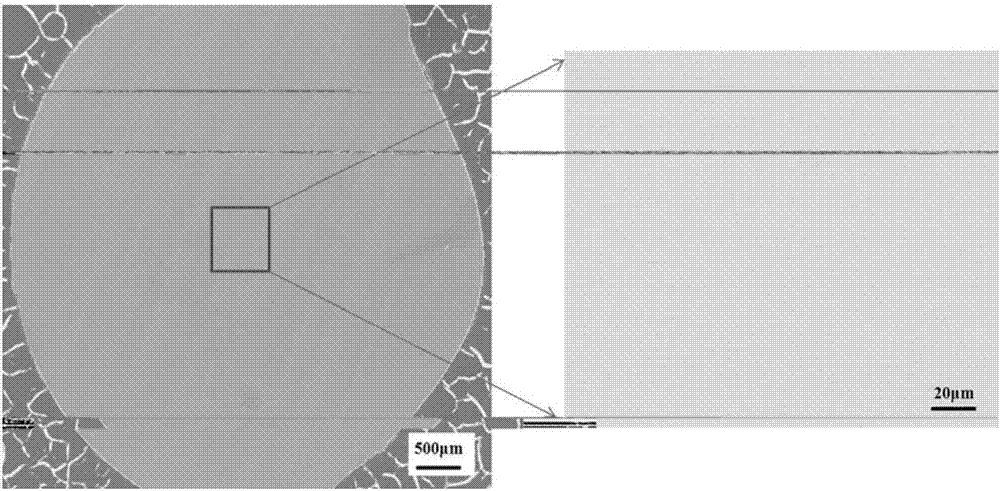 Preparation device and method for increasing formation size of aluminum-based amorphous alloy