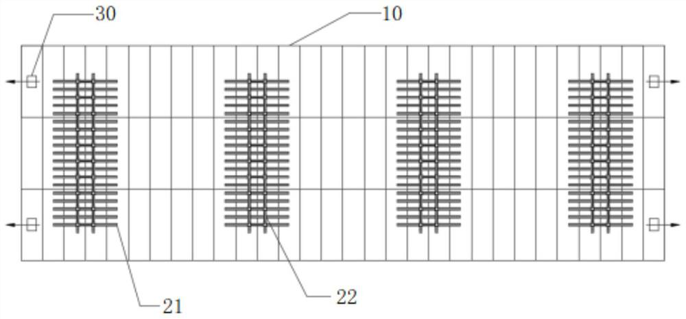 Construction method for erecting simply supported steel beams at circulating floating transport bridge site