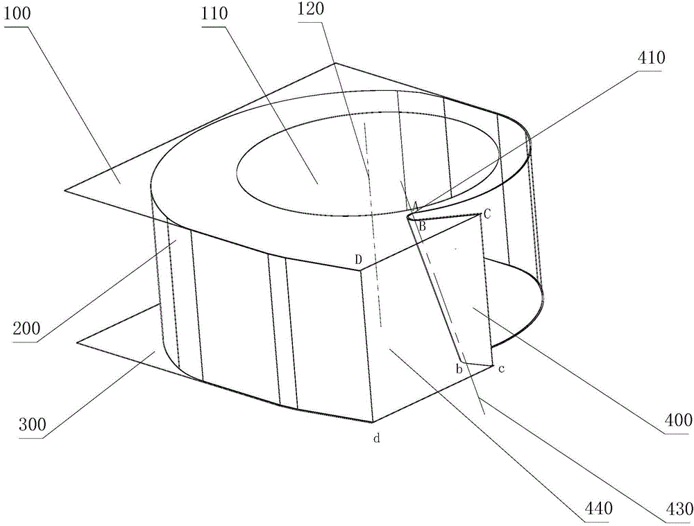 Volute, centrifugal fan volute and range hood