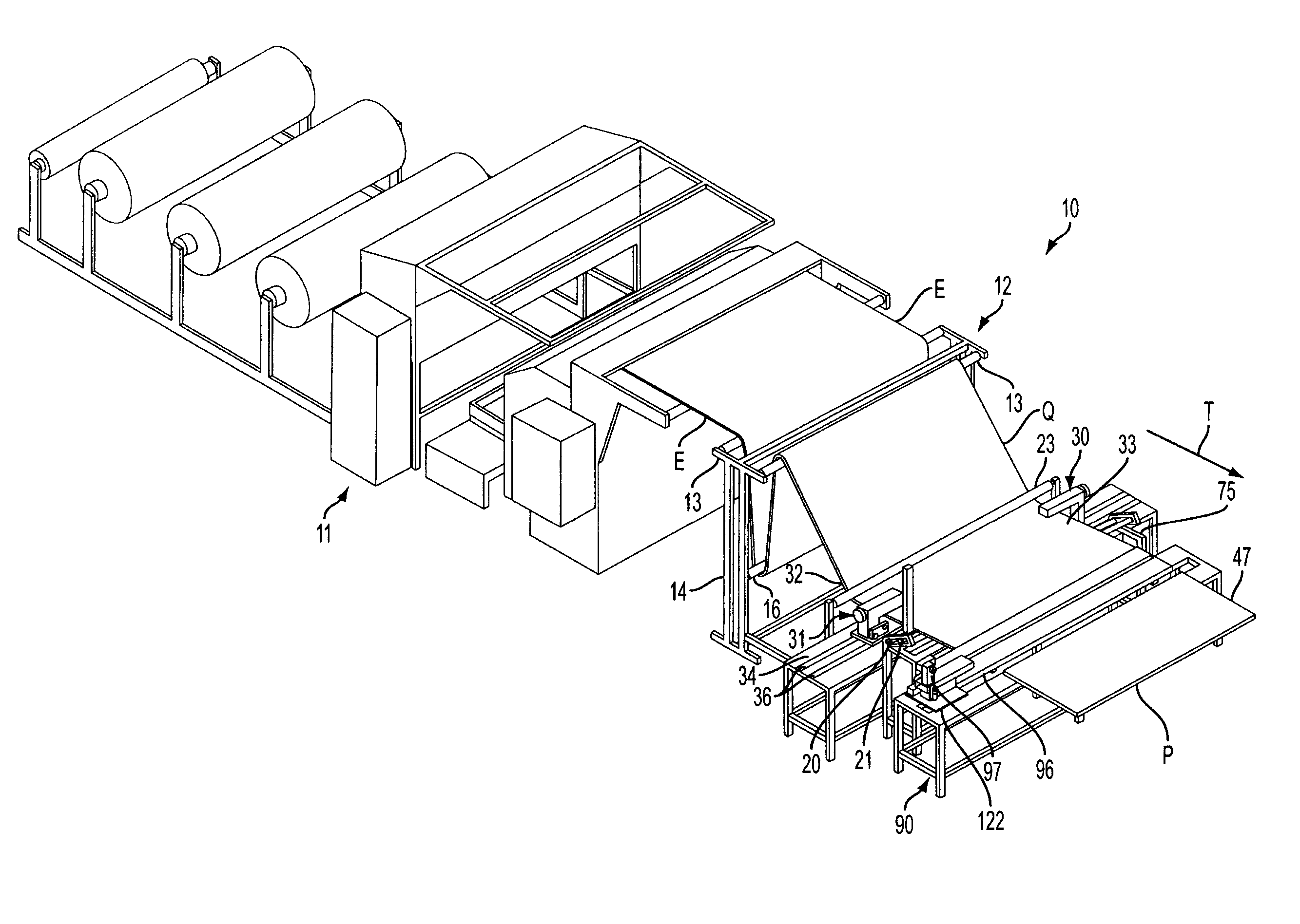 Automatic panel cutting and seaming system