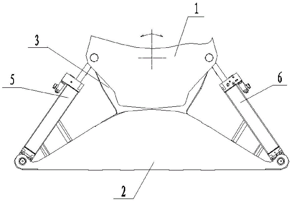 Articulated vehicle chassis articulation system