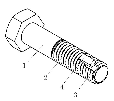Method for preventing lock bolt from loosening and lock bolt assembly