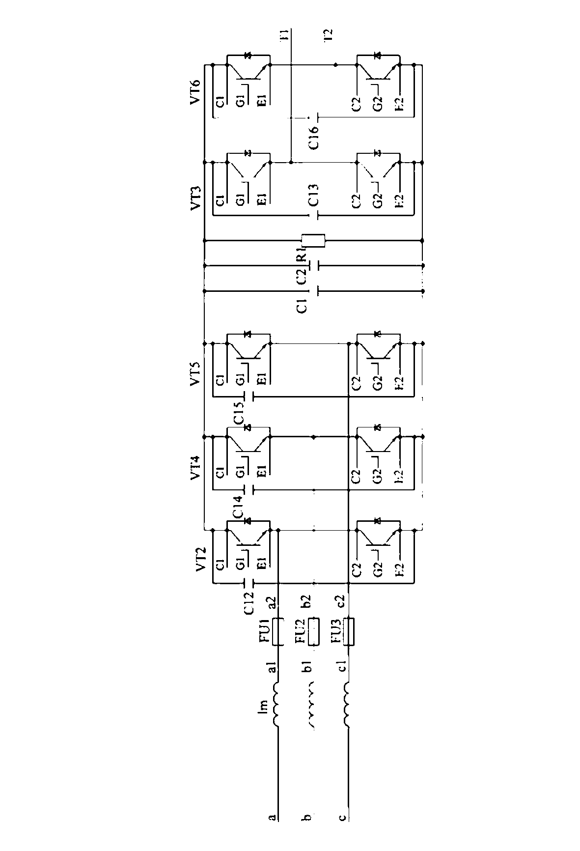 Multivoltage level output variable-frequency power source and control method thereof