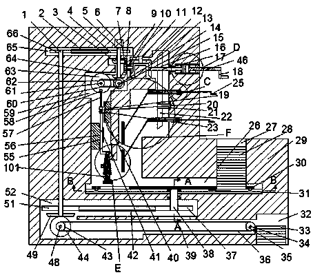 Printing device for paper printing