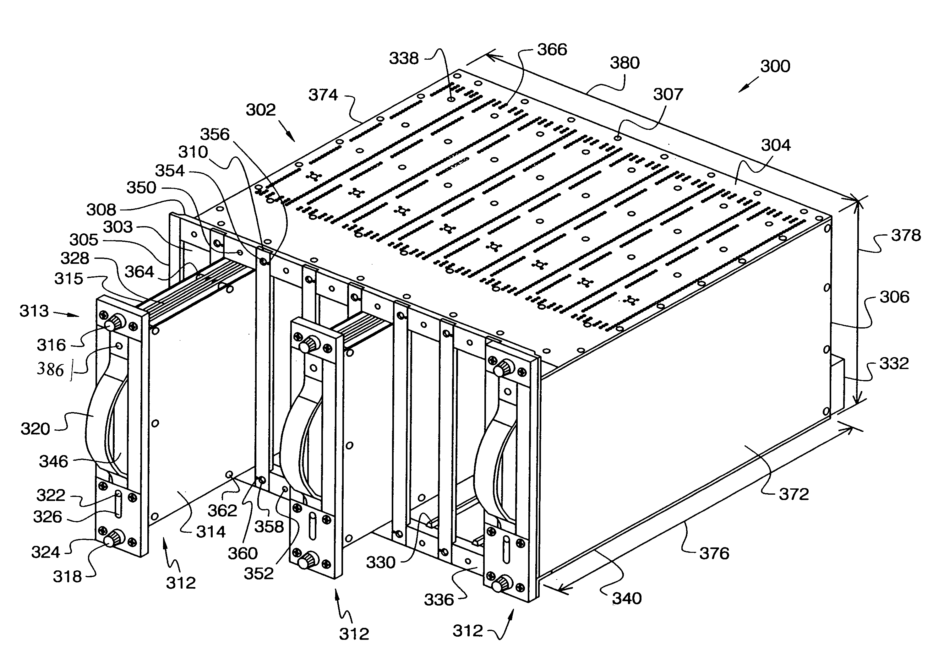 Modified IMA cabinet architecture