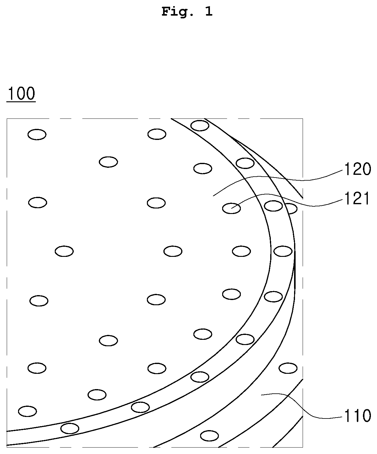 Apparatus for supporting substrate having gas supply hole and method of manufacturing same