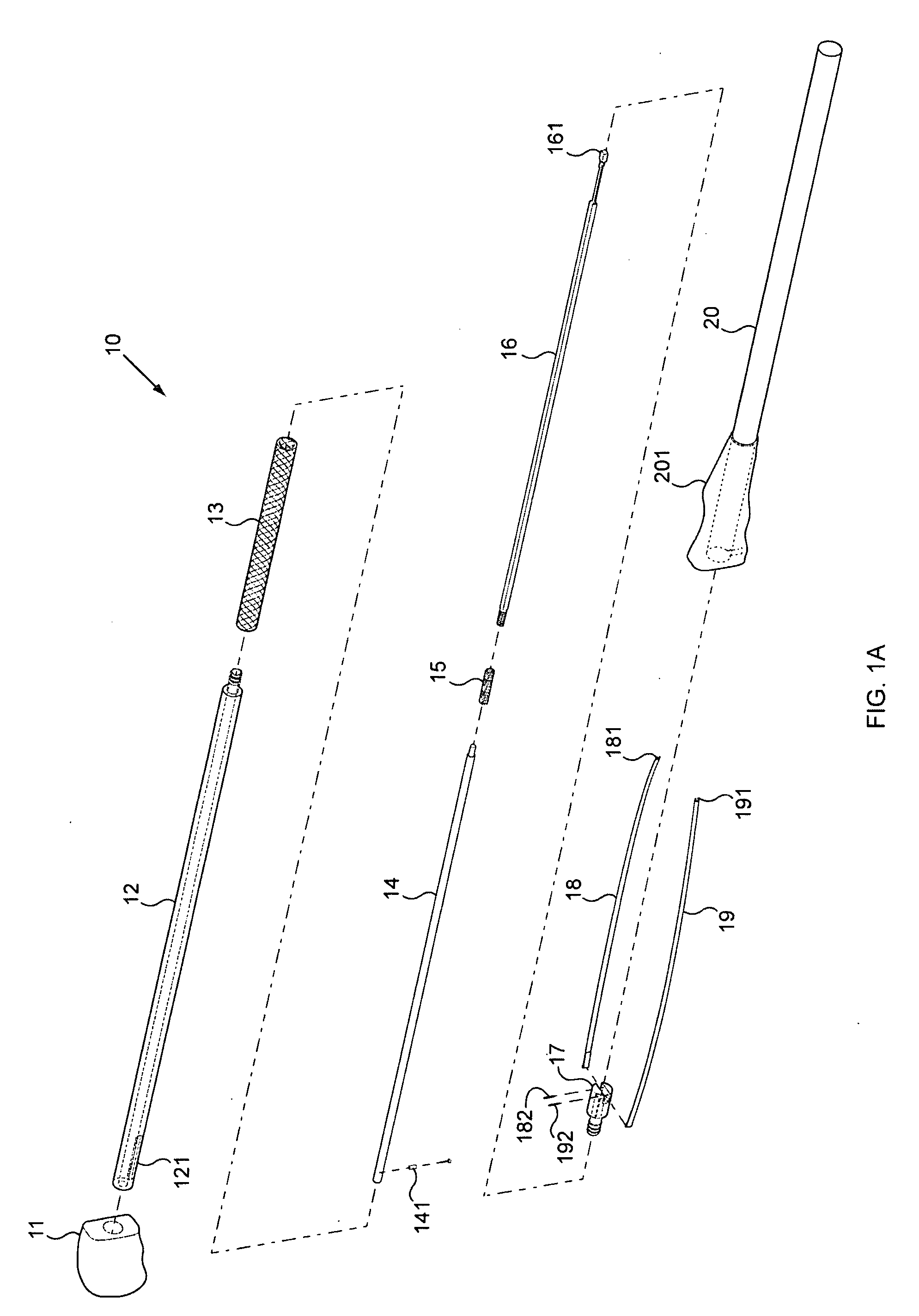 Apparatus, method and system for the deployment of surgical mesh