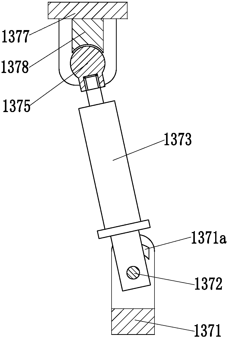 A hydraulic grabbing mechanical arm for anti-collapse rock-soil retaining wall